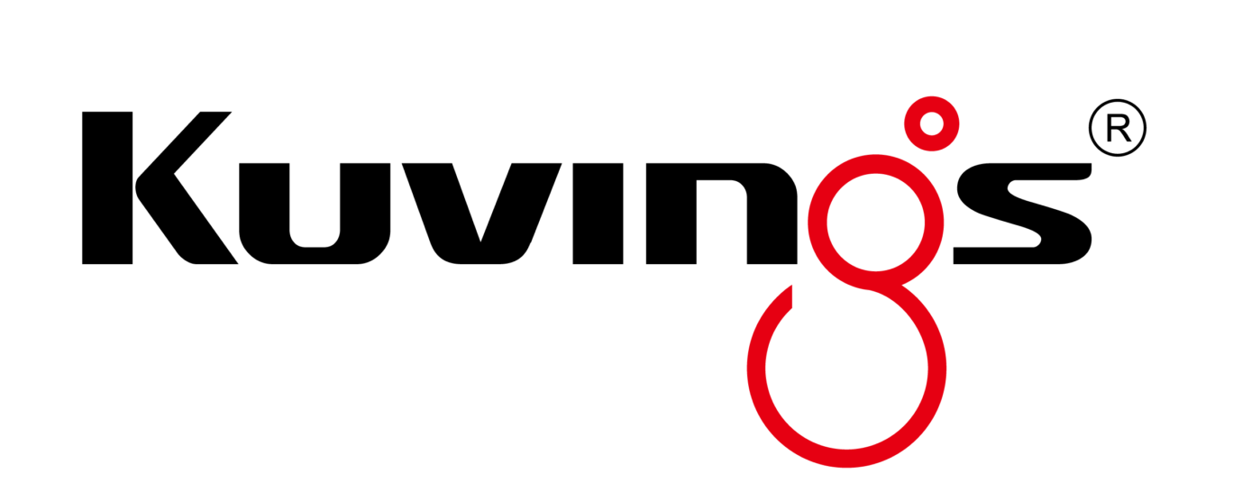 Kuvings logo crni - vrhunski uređaji za hladno prešanje